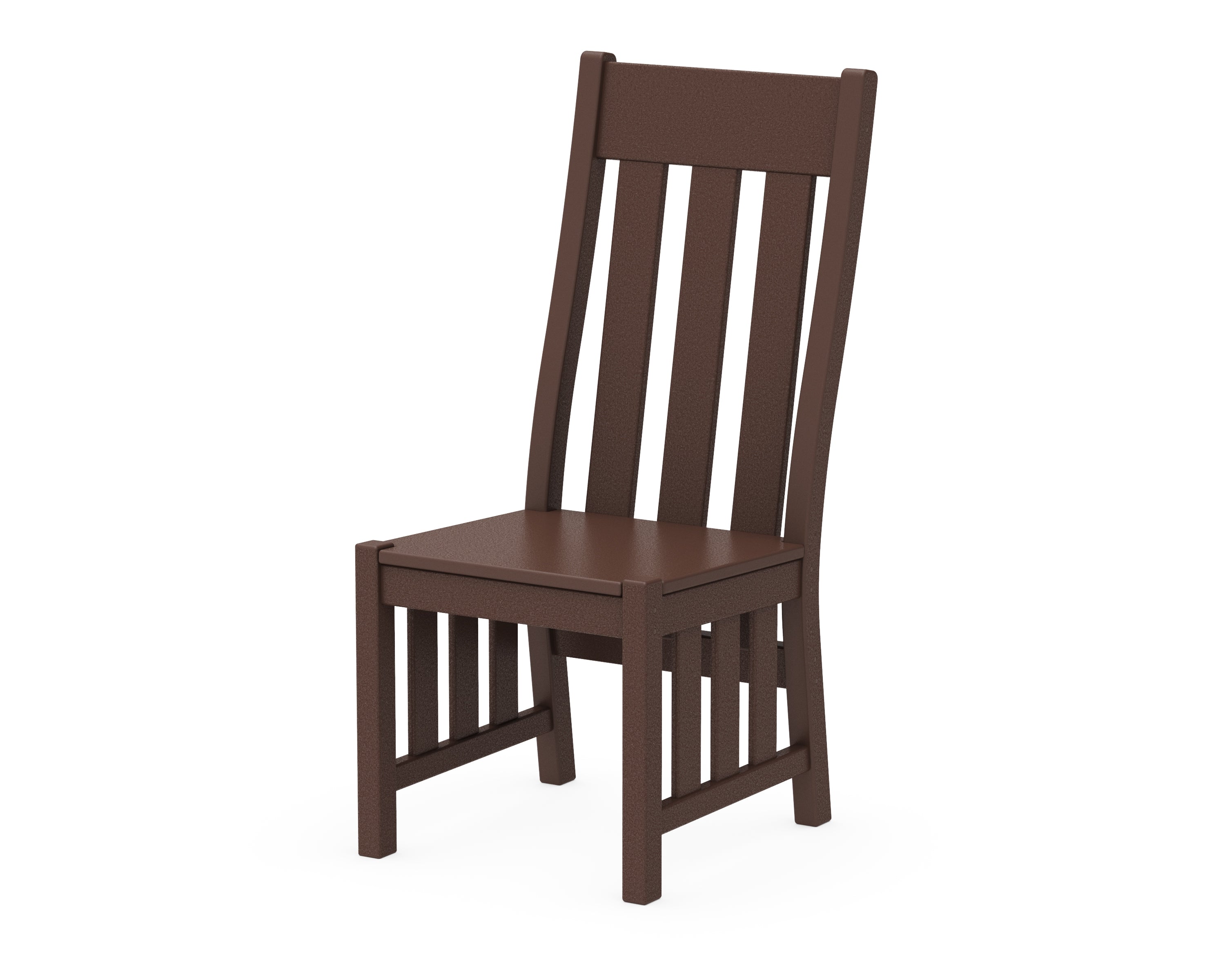 Martha Stewart by POLYWOOD® Acadia Dining Side Chair in Mahogany