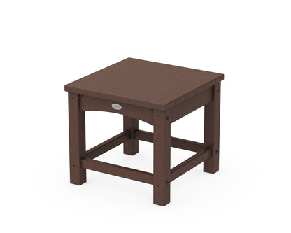 POLYWOOD® Club 18" End Table in Mahogany