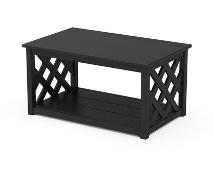 Country Living Wovendale Coffee Table in Black