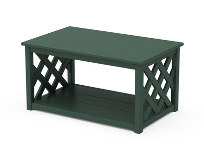 Country Living Wovendale Coffee Table in Green