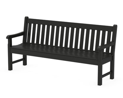 POLYWOOD® Rockford 72" Bench in Black