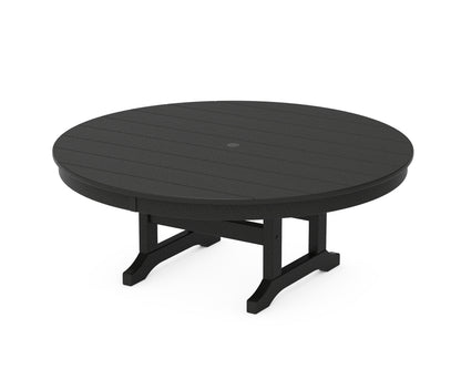 POLYWOOD® Round 48" Conversation Table in Black