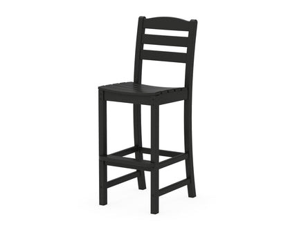 POLYWOOD® La Casa Café Bar Side Chair in Black