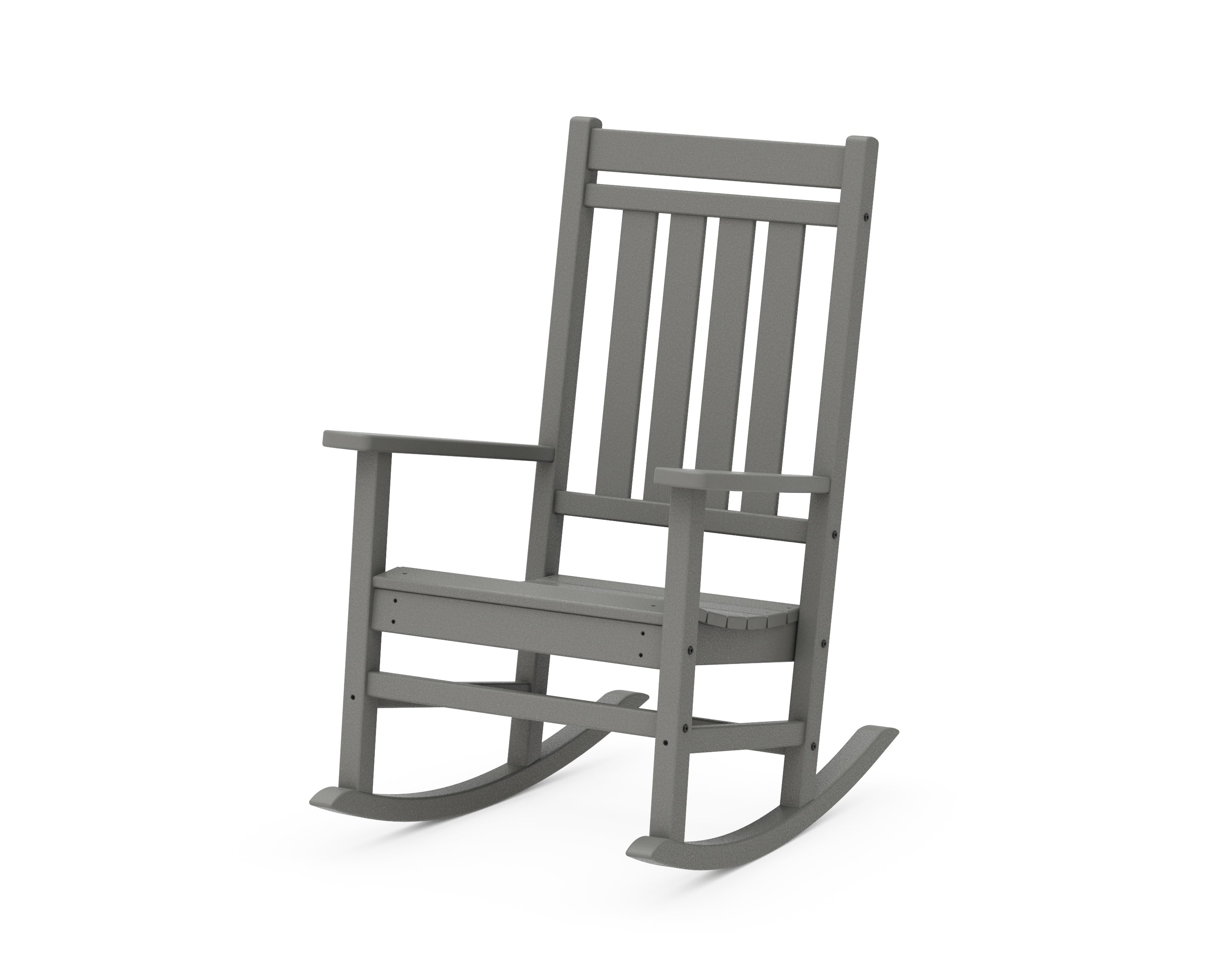 POLYWOOD® Estate Rocking Chair in Slate Grey