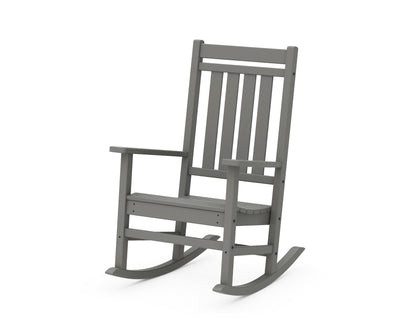 POLYWOOD® Estate Rocking Chair in Slate Grey