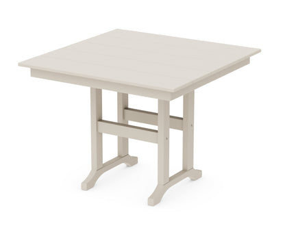 POLYWOOD® Farmhouse 37" Dining Table in Sand