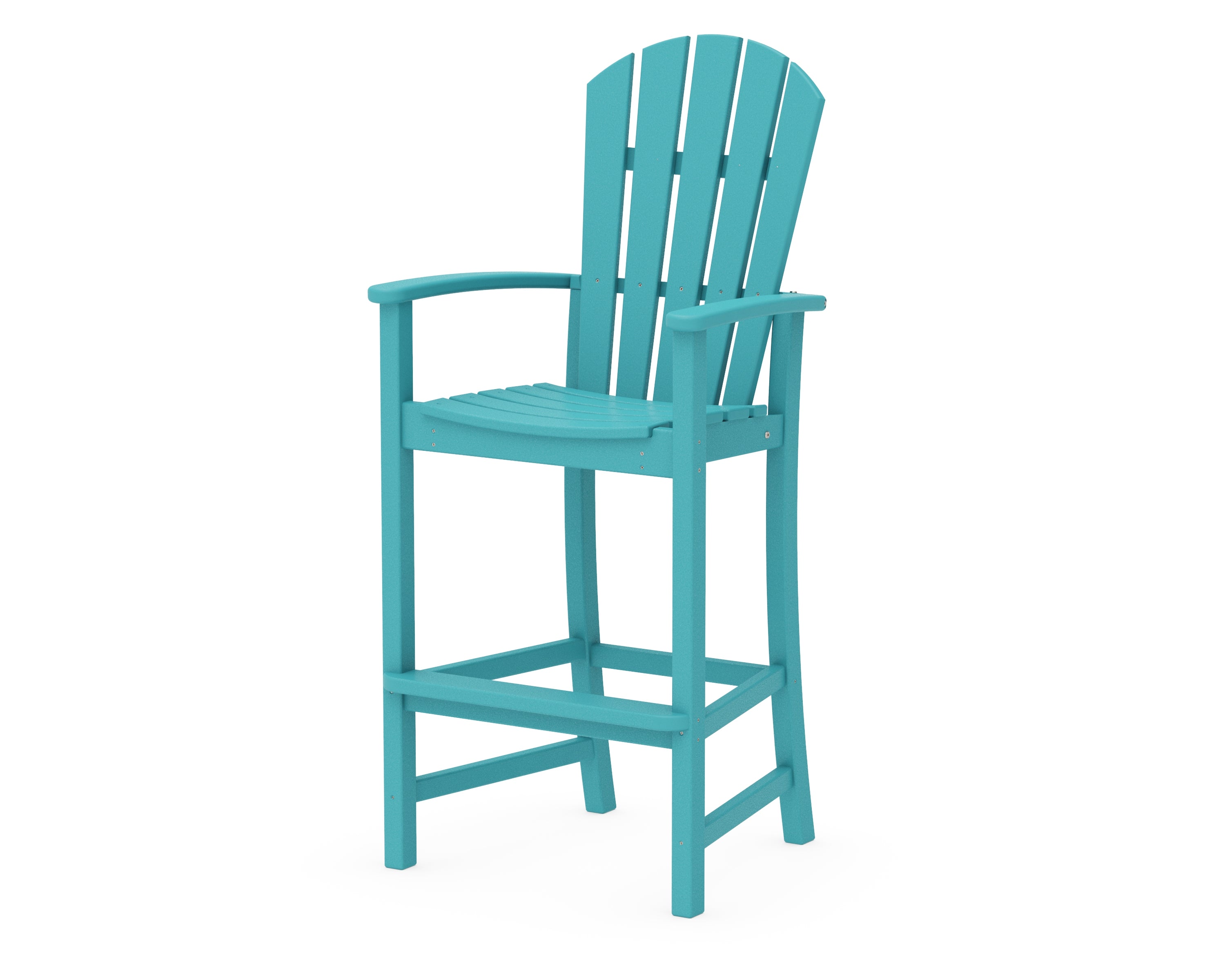 POLYWOOD® Palm Coast Bar Chair in Aruba