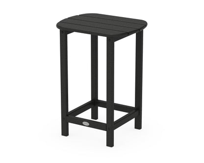 POLYWOOD® South Beach 26" Counter Side Table in Black