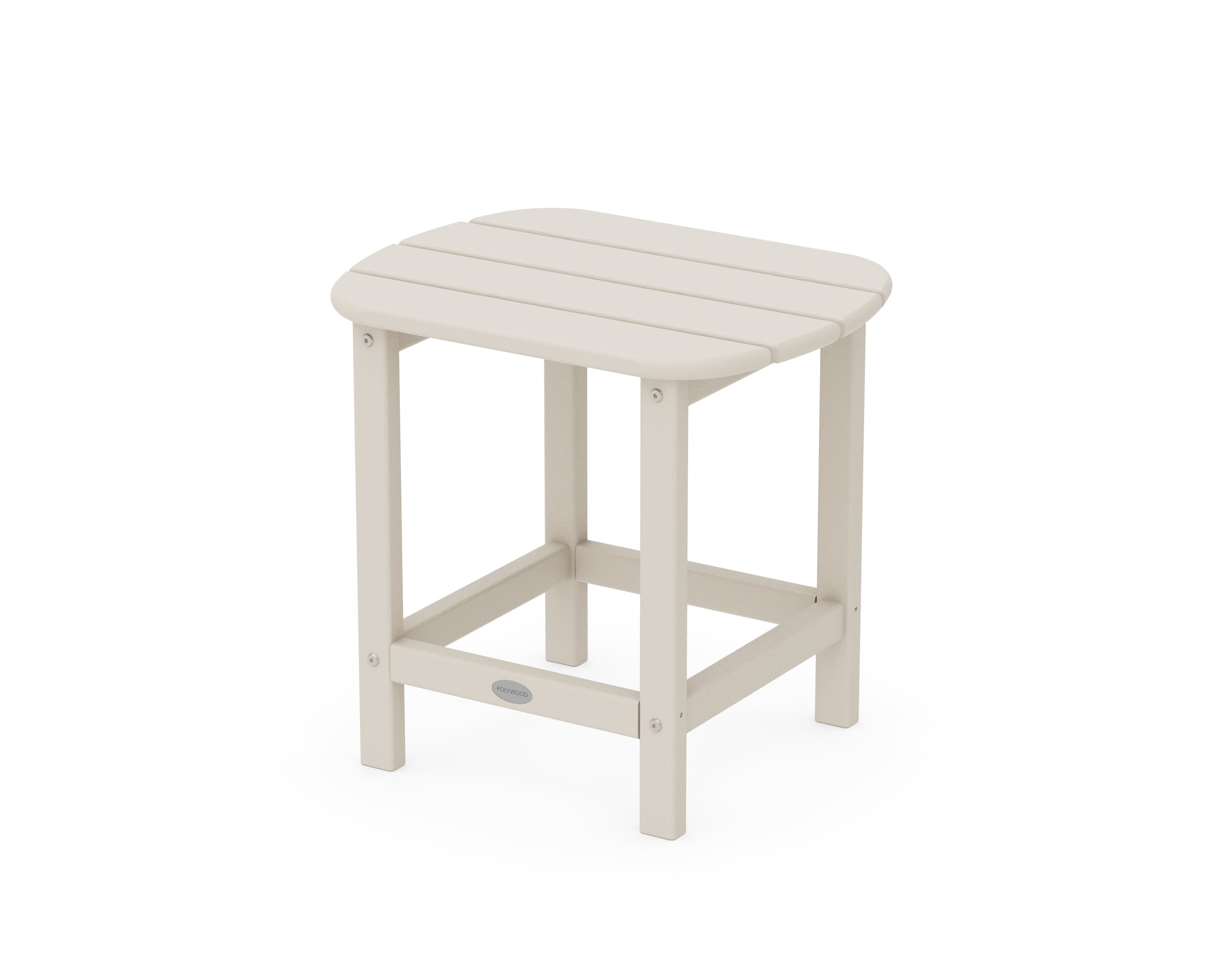 POLYWOOD® South Beach 18" Side Table in Sand