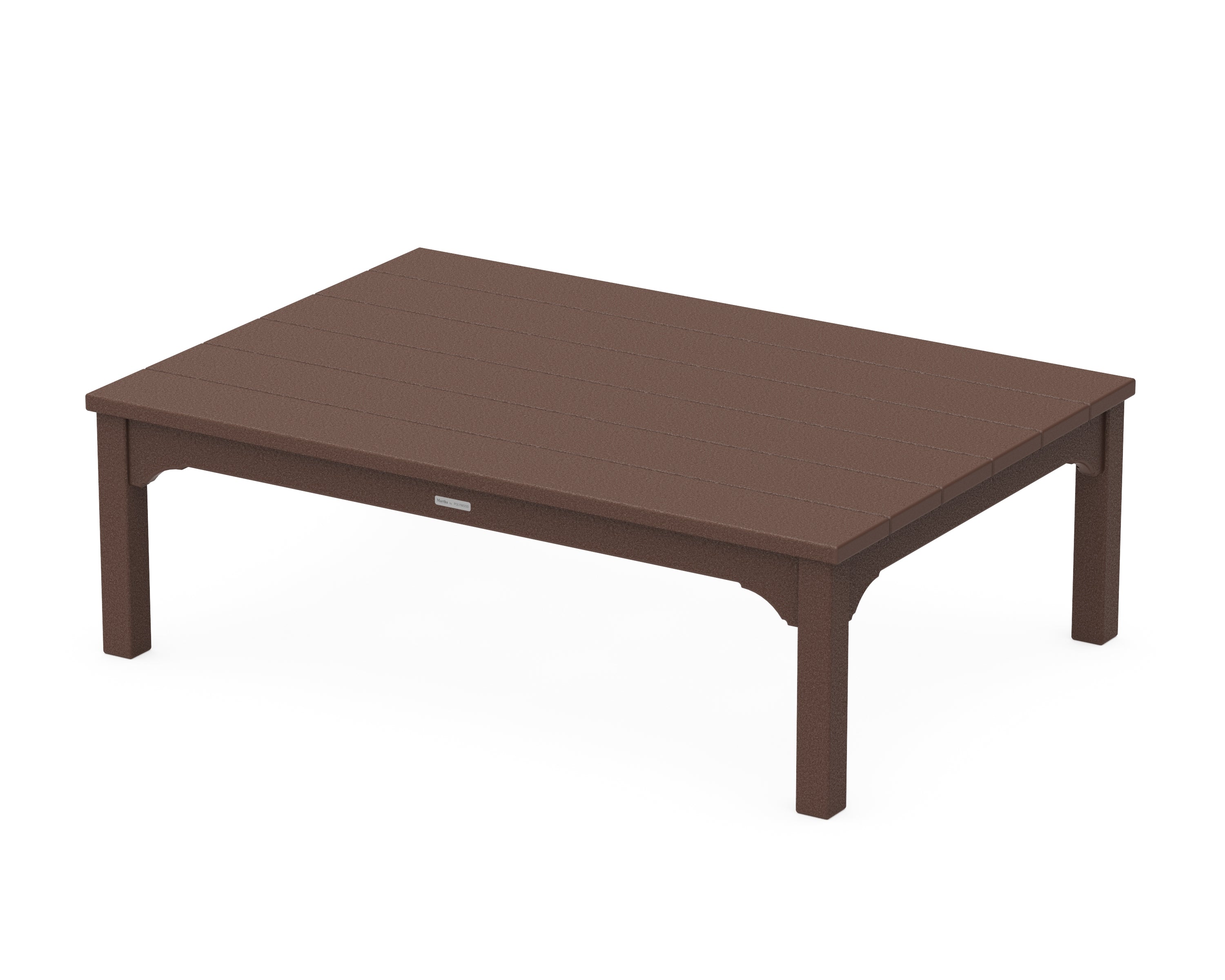 Martha Stewart by POLYWOOD® Chinoiserie Coffee Table in Mahogany