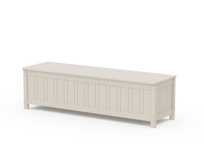 Martha Stewart by POLYWOOD® Acadia 60” Storage Bench in Sand
