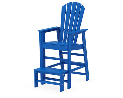 POLYWOOD® South Beach Lifeguard Chair in Pacific Blue
