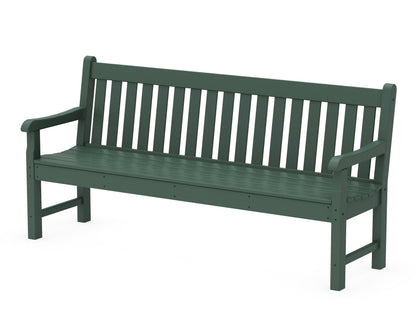 POLYWOOD® Rockford 72" Bench in Green
