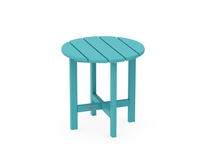 POLYWOOD® Round 18" Side Table in Aruba