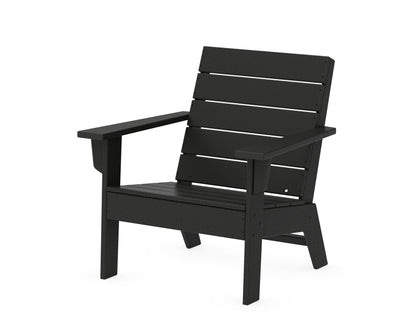 POLYWOOD® Eastport Lounge Chair in Black