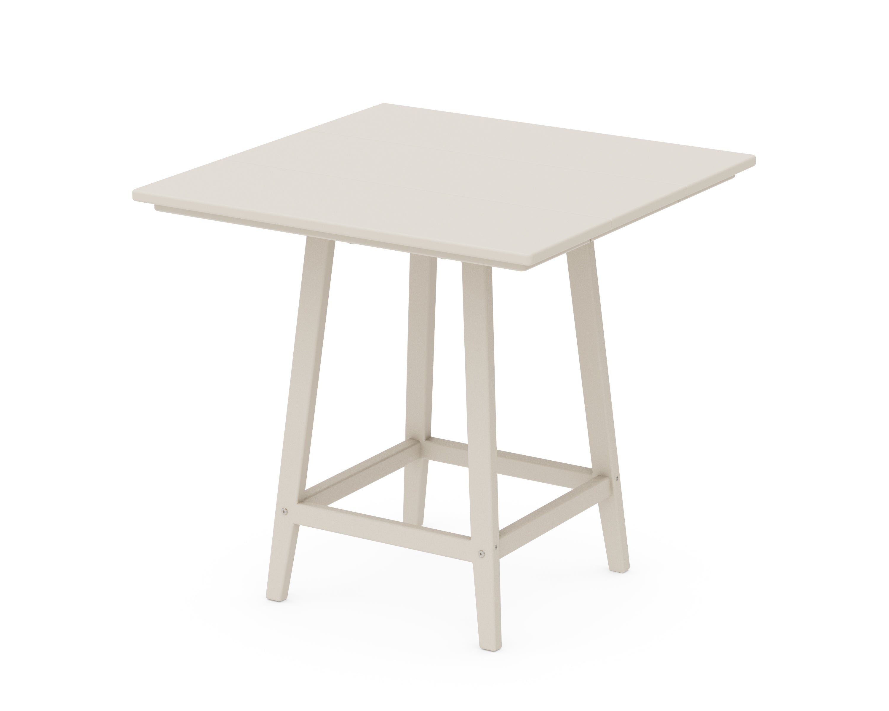 POLYWOOD® Studio 30" Square Bistro Table in Sand