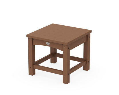 POLYWOOD® Club 18" End Table in Teak