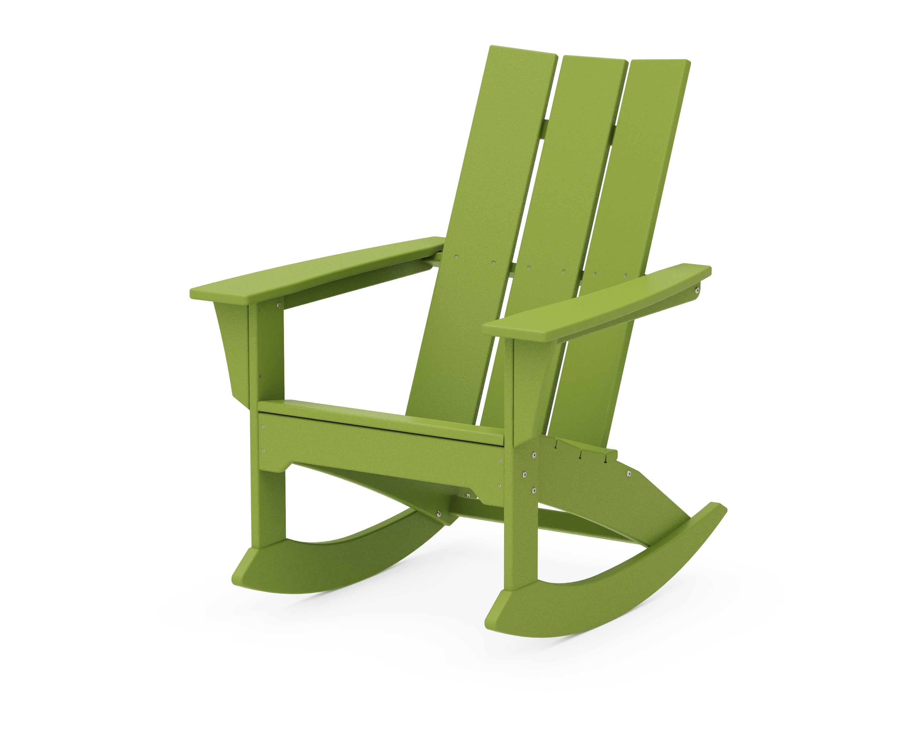 POLYWOOD® Modern Adirondack Rocker in Lime