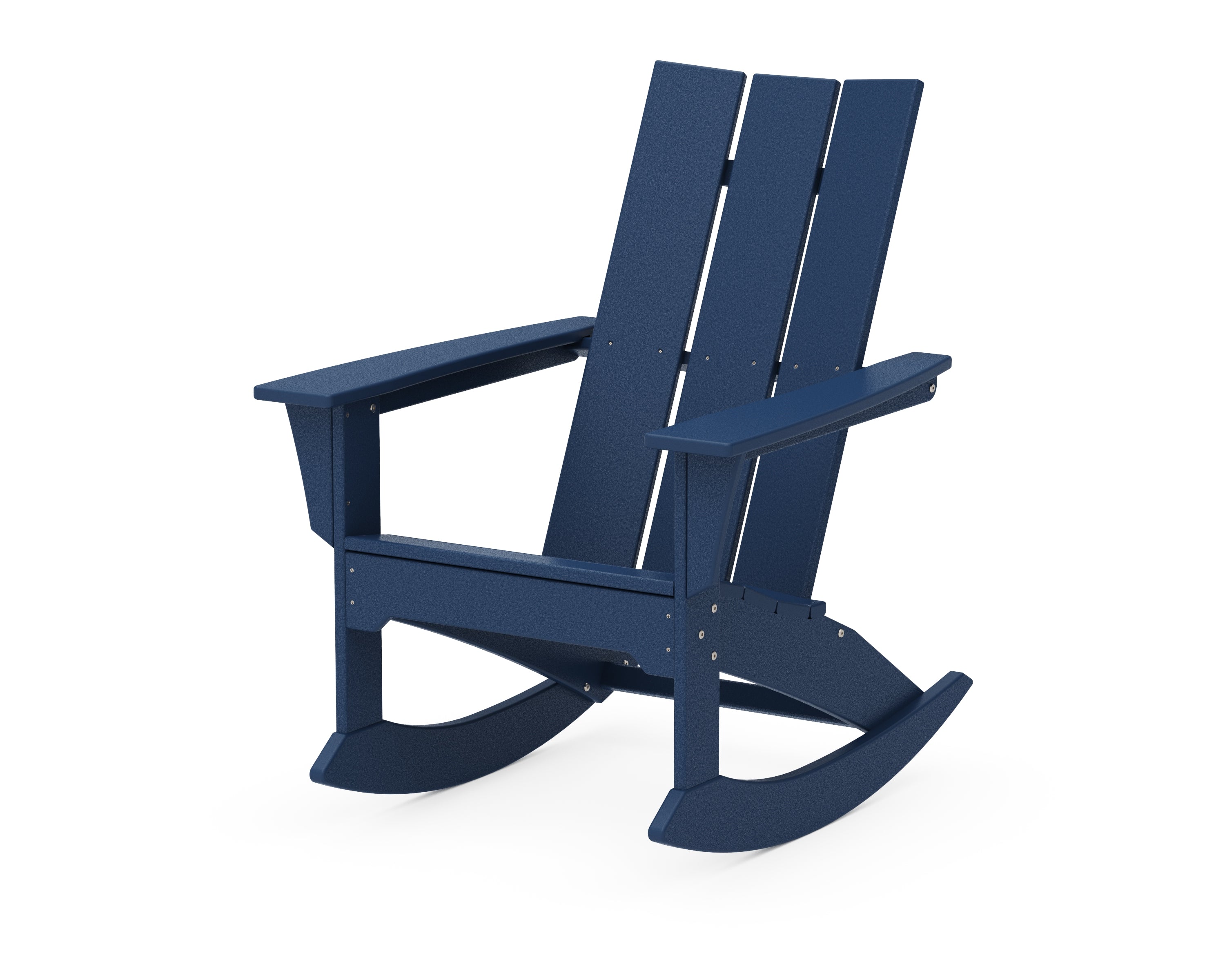 POLYWOOD® Modern Adirondack Rocker in Navy