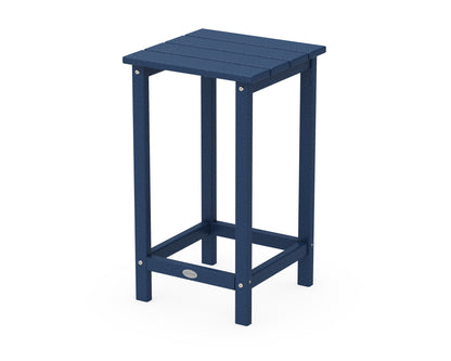 POLYWOOD® Long Island 26" Counter Side Table in Navy