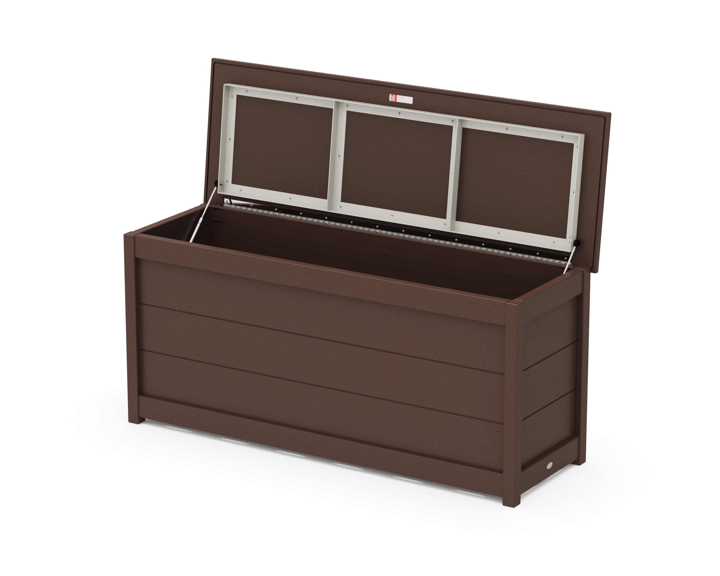 POLYWOOD® 68" Console Table with Storage in Mahogany