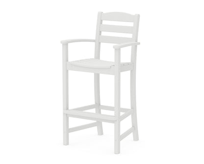 POLYWOOD® La Casa Café Bar Arm Chair in White