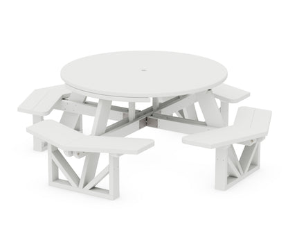 POLYWOOD® Park 53" Octagon Table in White