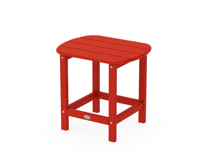 POLYWOOD® South Beach 18" Side Table in Sunset Red