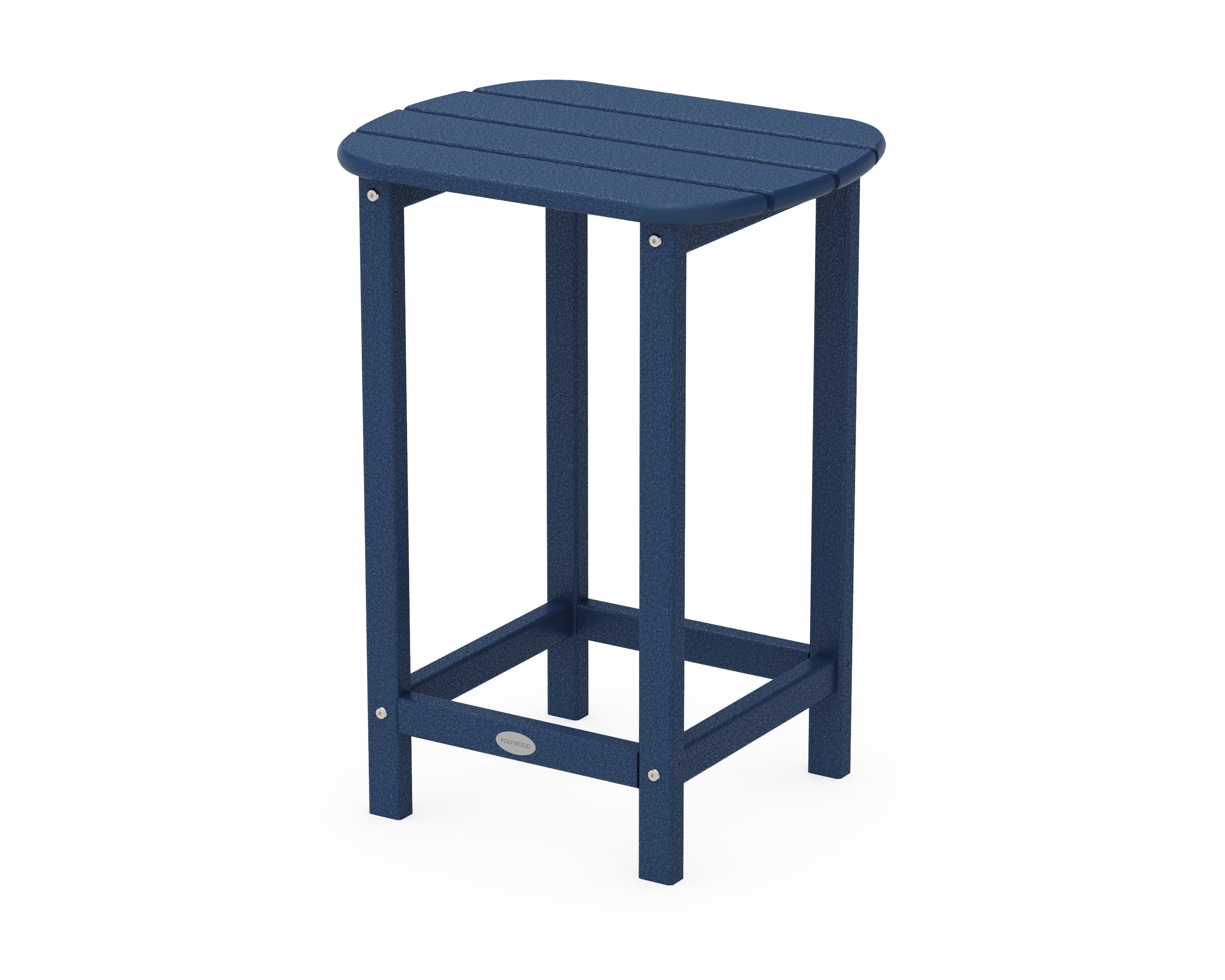 POLYWOOD® South Beach 26" Counter Side Table in Navy