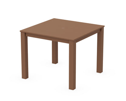 POLYWOOD® Parsons 38" X 38" Dining Table in Teak