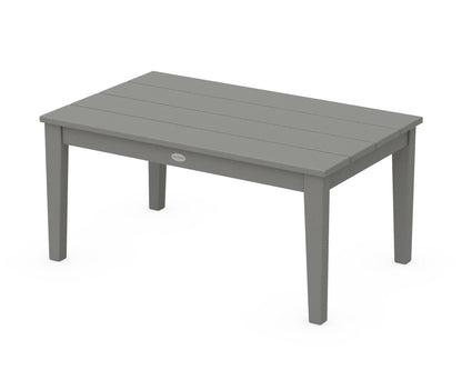 POLYWOOD® Newport 22" x 36" Coffee Table in Slate Grey
