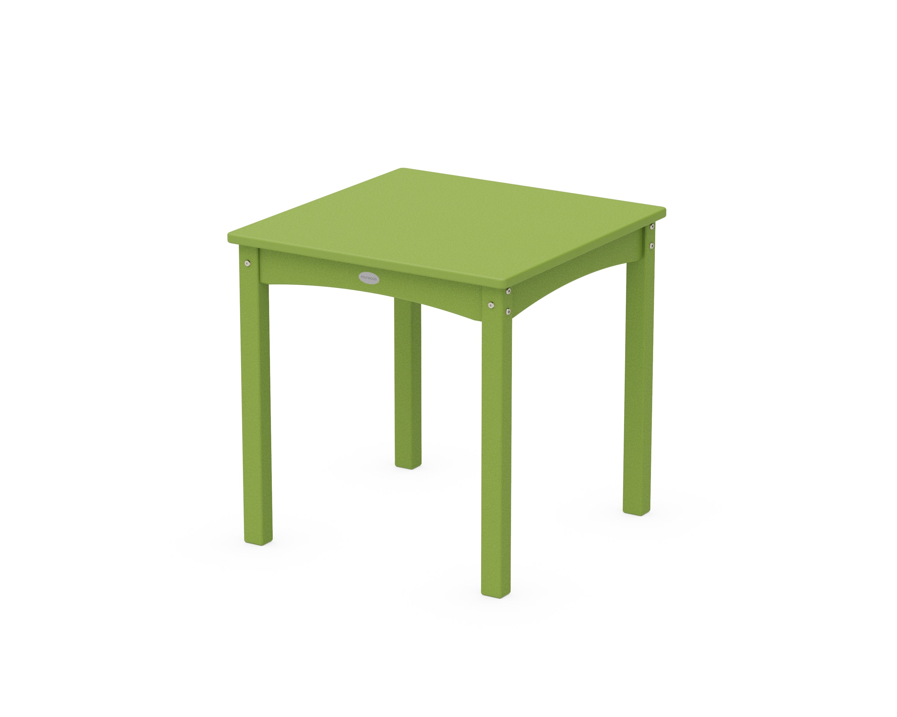 POLYWOOD® Kids 24" Dining Table in Lime