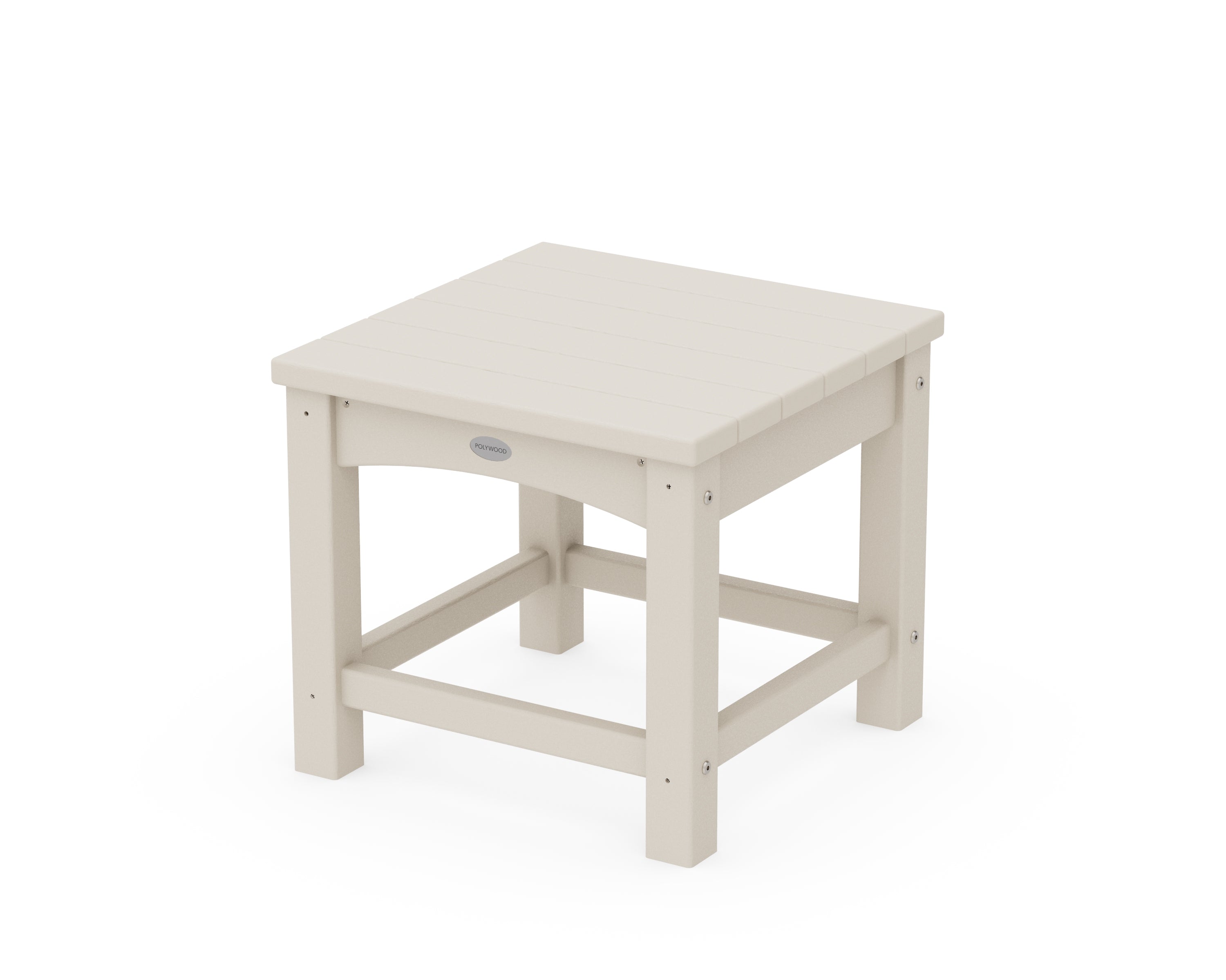 POLYWOOD® Club 18" End Table in Sand