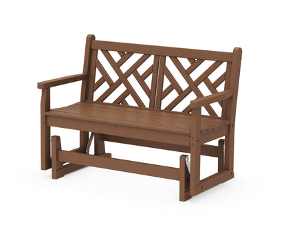 POLYWOOD® Chippendale 48" Glider in Teak