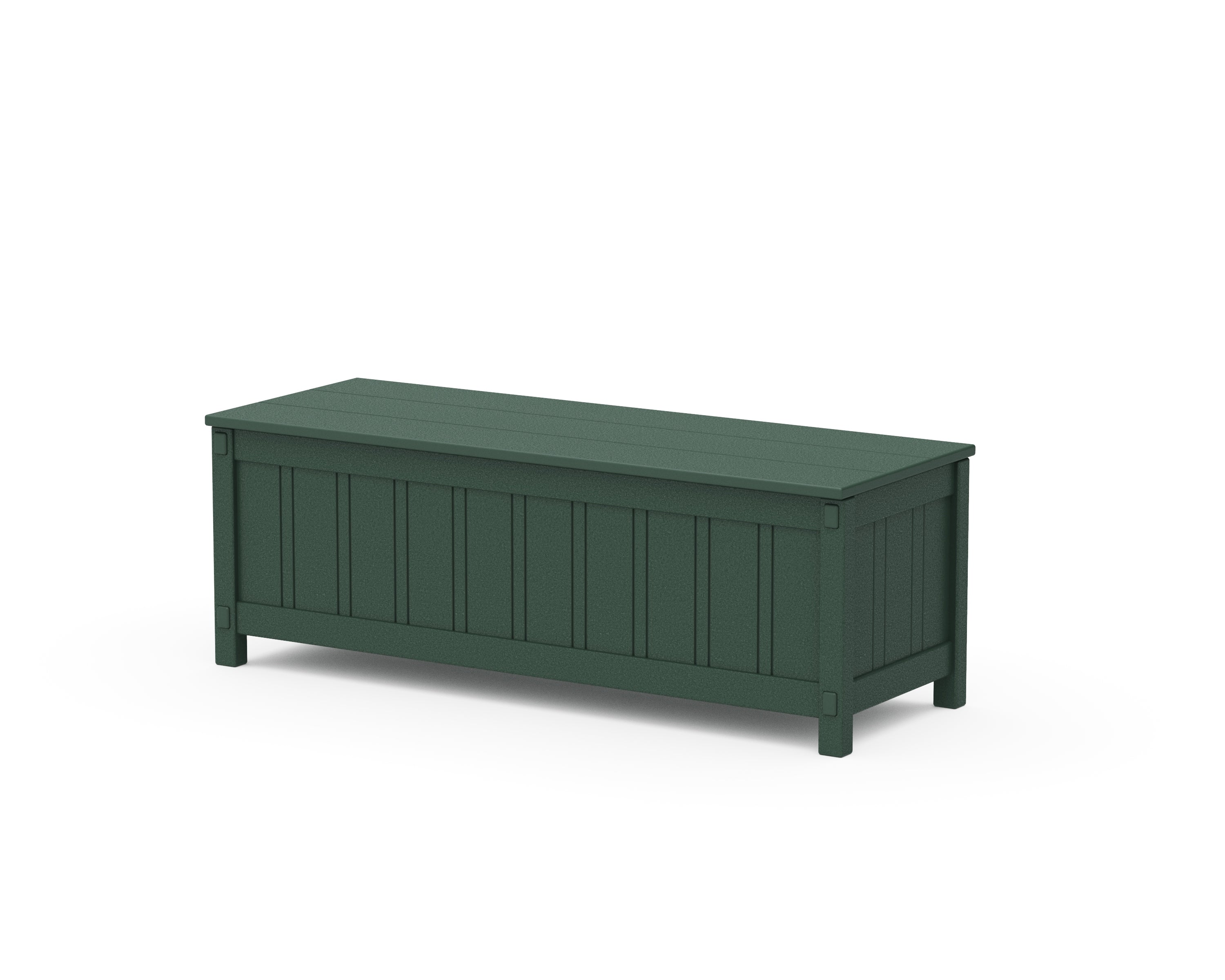 Martha Stewart by POLYWOOD® Acadia 48” Storage Bench in Green