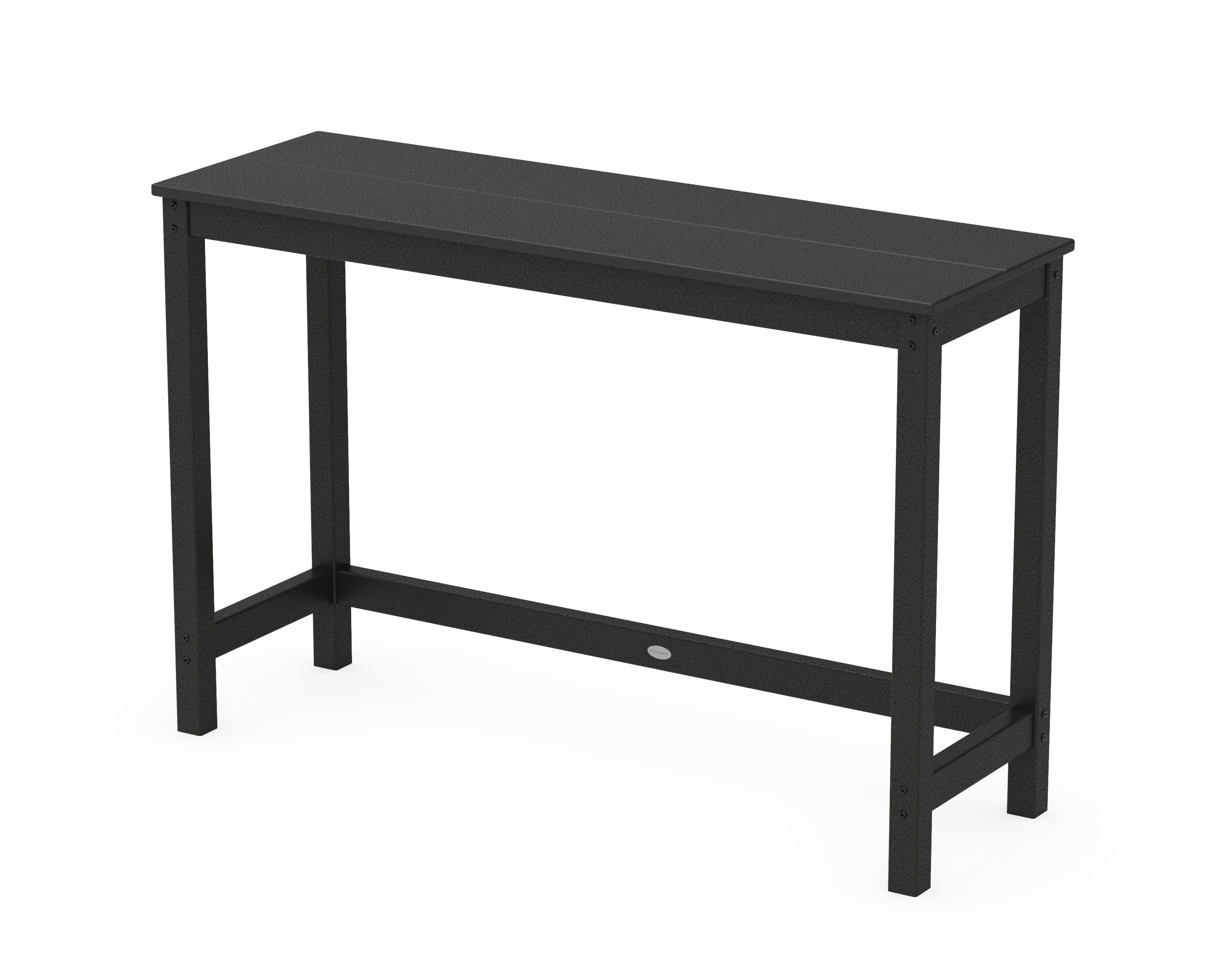 POLYWOOD® Studio Balcony Counter Table in Black