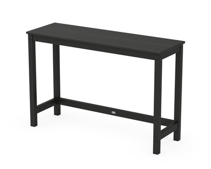 POLYWOOD® Studio Balcony Counter Table in Black