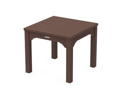 Martha Stewart by POLYWOOD® Chinoiserie End Table in Mahogany