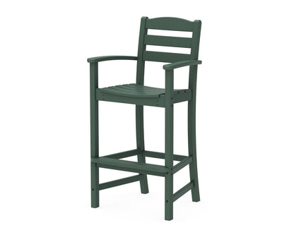 POLYWOOD® La Casa Café Bar Arm Chair in Green