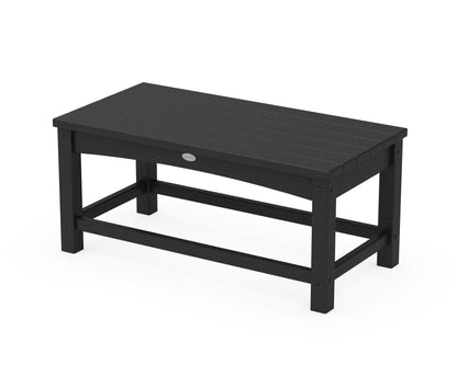 POLYWOOD® Club Coffee Table in Black