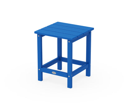 POLYWOOD® Long Island 18" Side Table in Pacific Blue