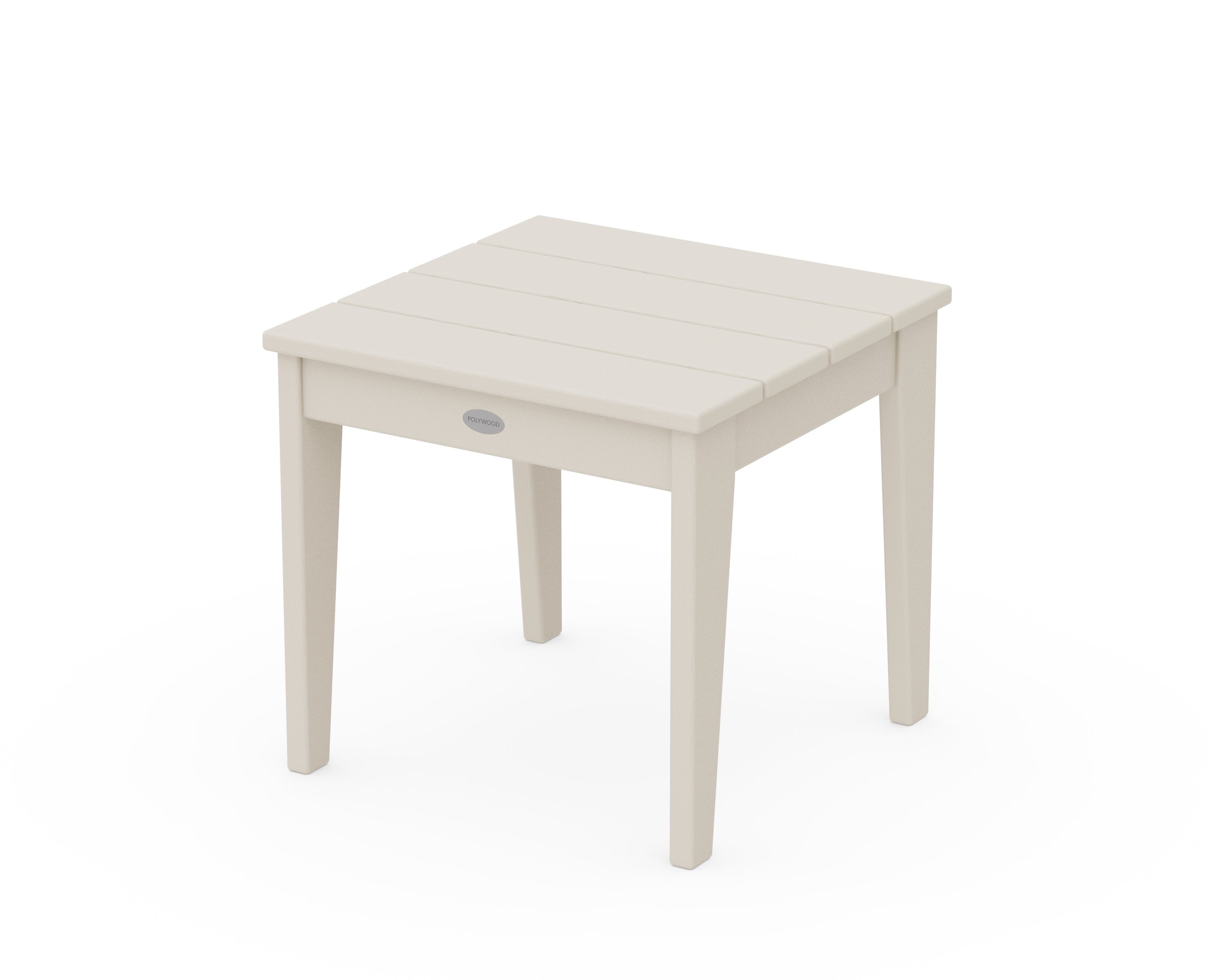 POLYWOOD® Newport 18" Side Table in Sand