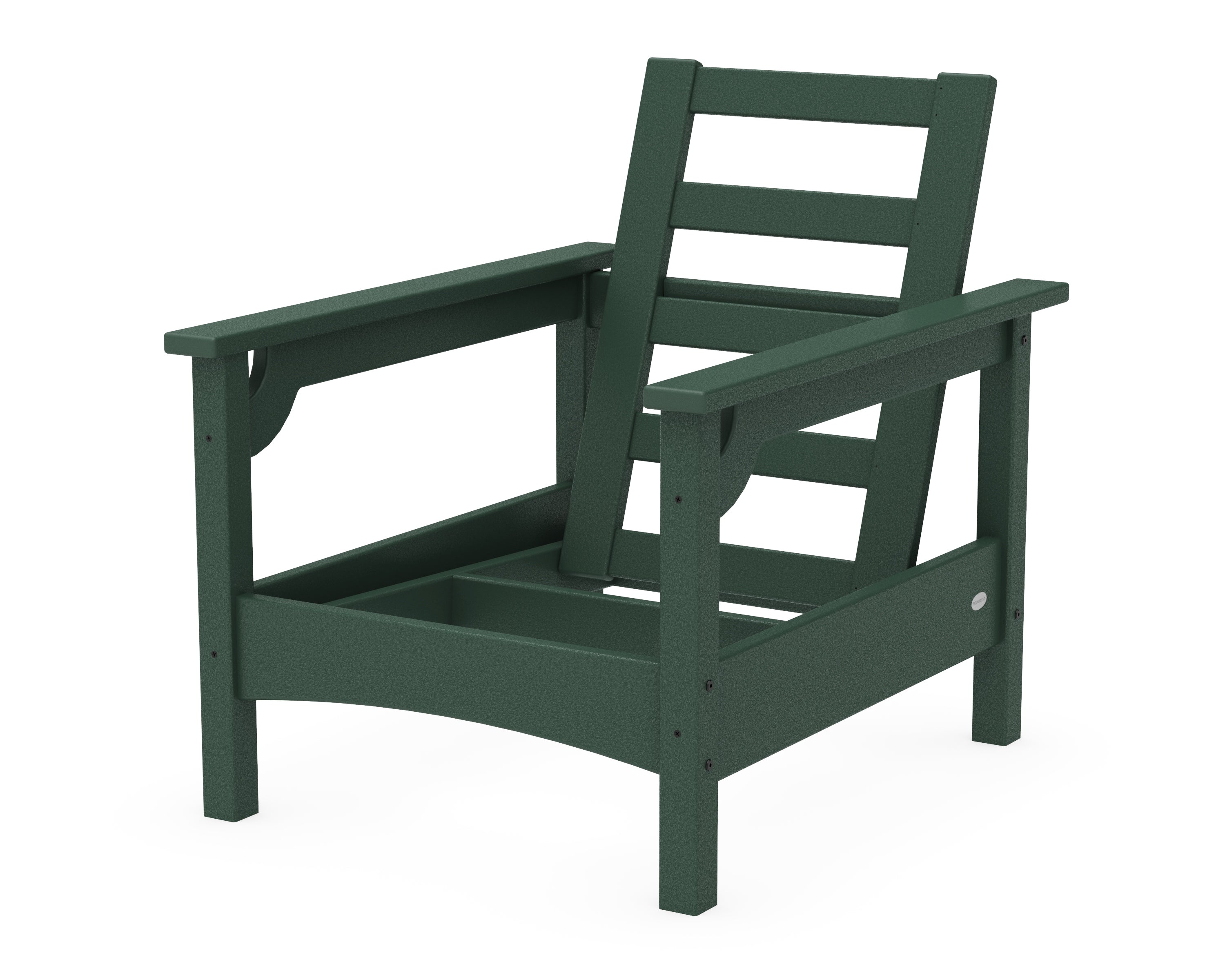 POLYWOOD® Club Chair Frame in Green