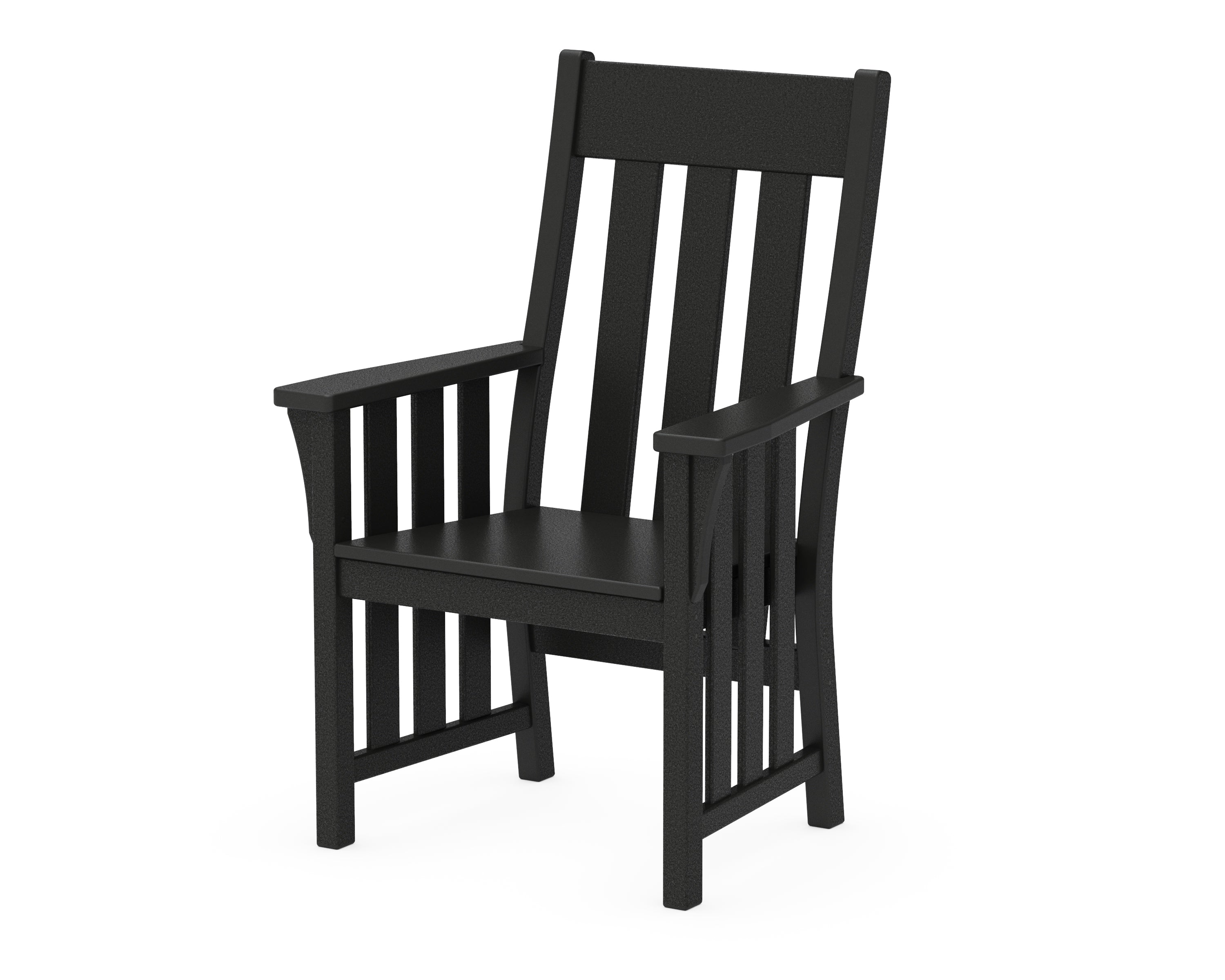 Martha Stewart by POLYWOOD® Acadia Dining Arm Chair in Black