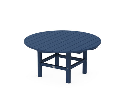 POLYWOOD® Round 37" Conversation Table in Navy