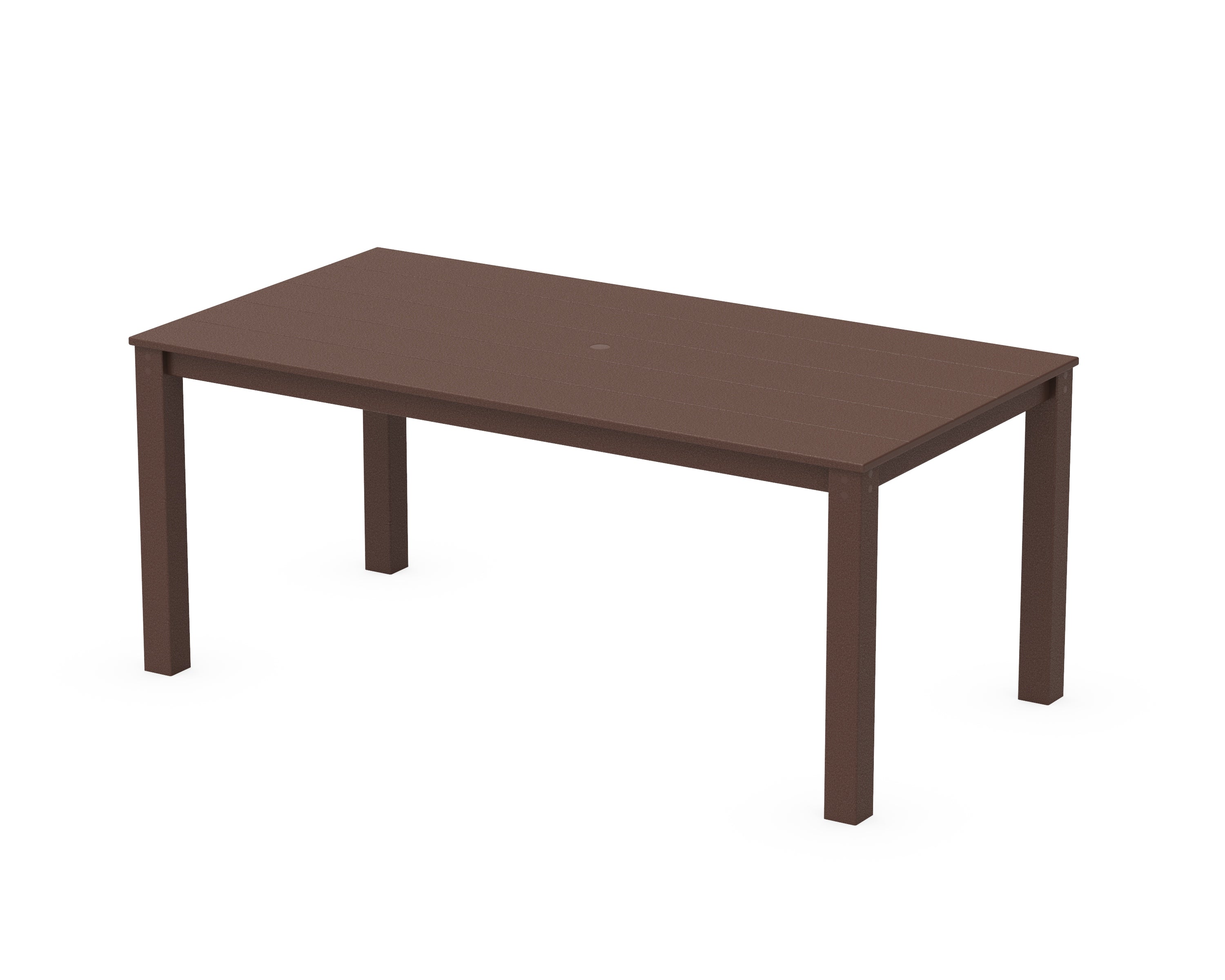 POLYWOOD® Parsons 38" X 72" Dining Table in Mahogany