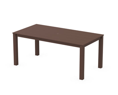POLYWOOD® Parsons 38" X 72" Dining Table in Mahogany