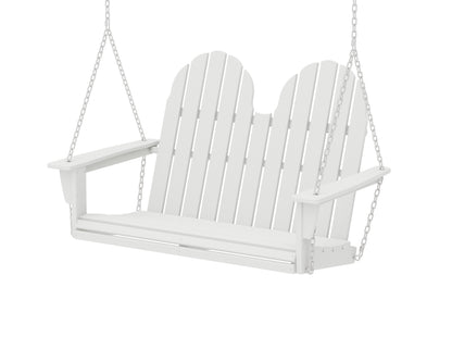 POLYWOOD® Vineyard Adirondack 48" Swing in White