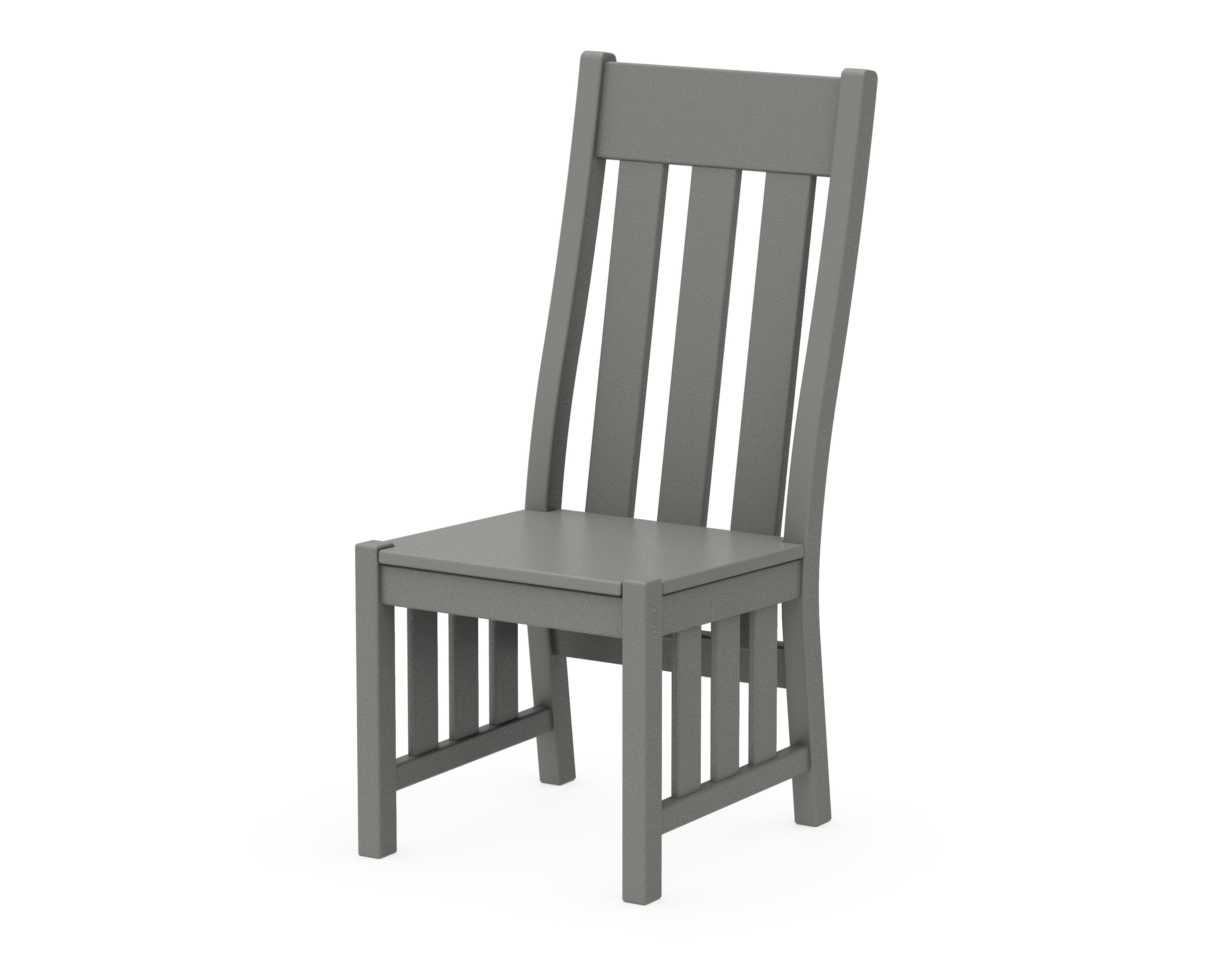 Martha Stewart by POLYWOOD® Acadia Dining Side Chair in Slate Grey