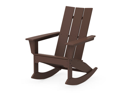 POLYWOOD® Modern Adirondack Rocker in Mahogany
